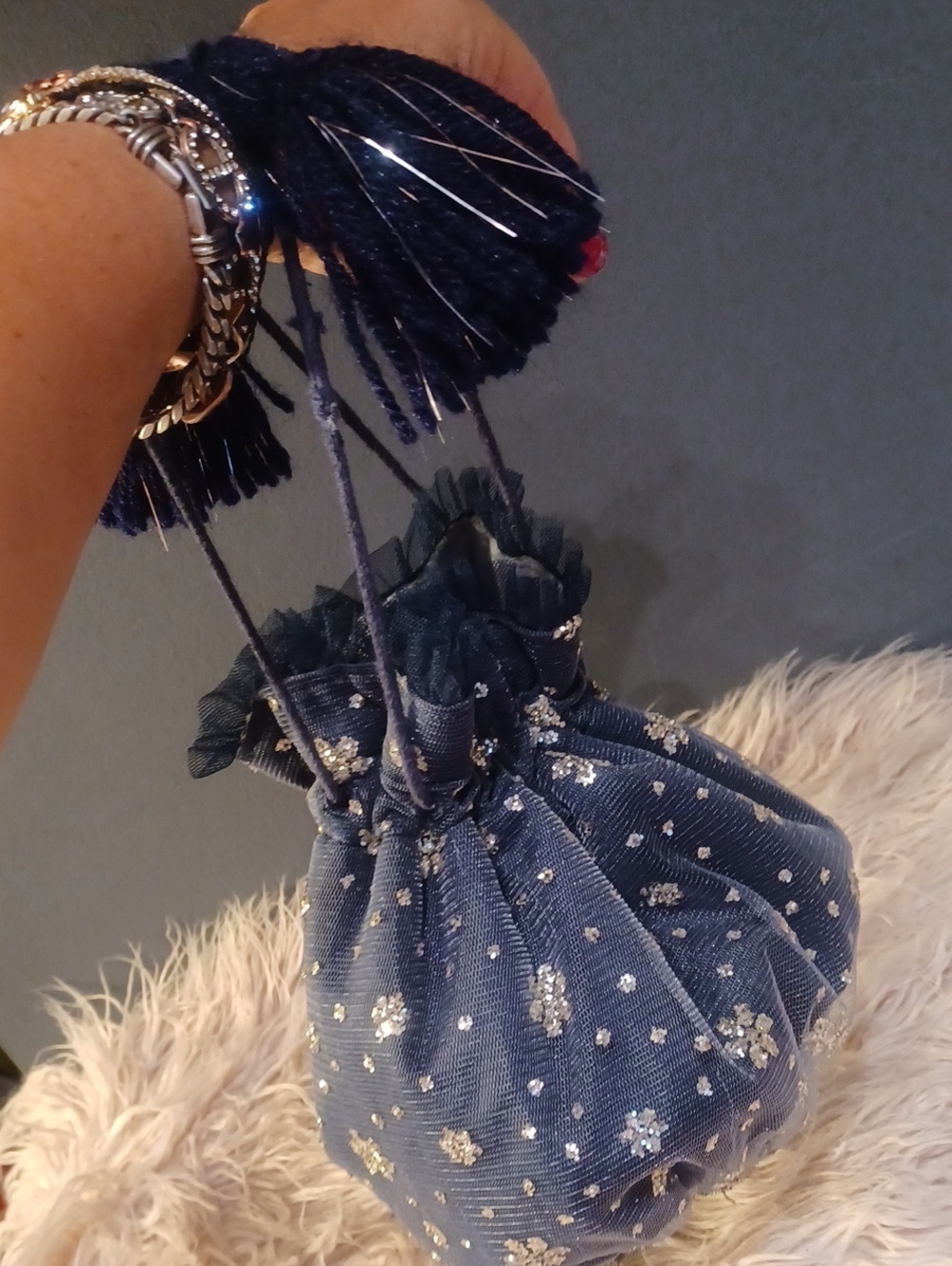Free People Gorgeous Sparkly Pouch - Picture 13 of 13